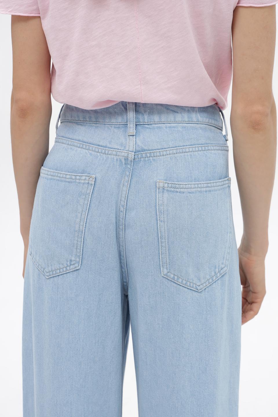 Джинсы клеш Rich and Royal голубые