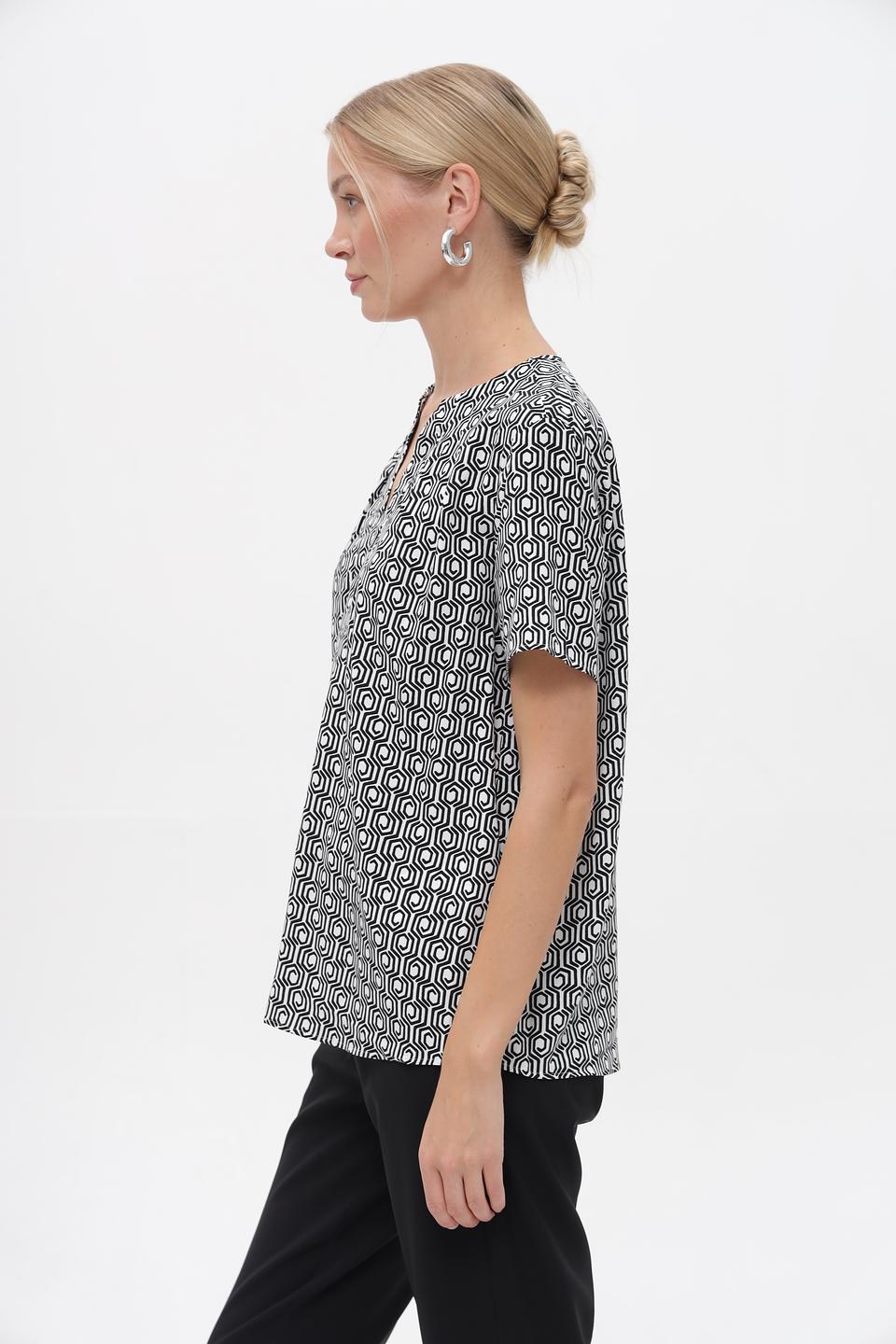 Блузка Gerry Weber с геометрическим принтом