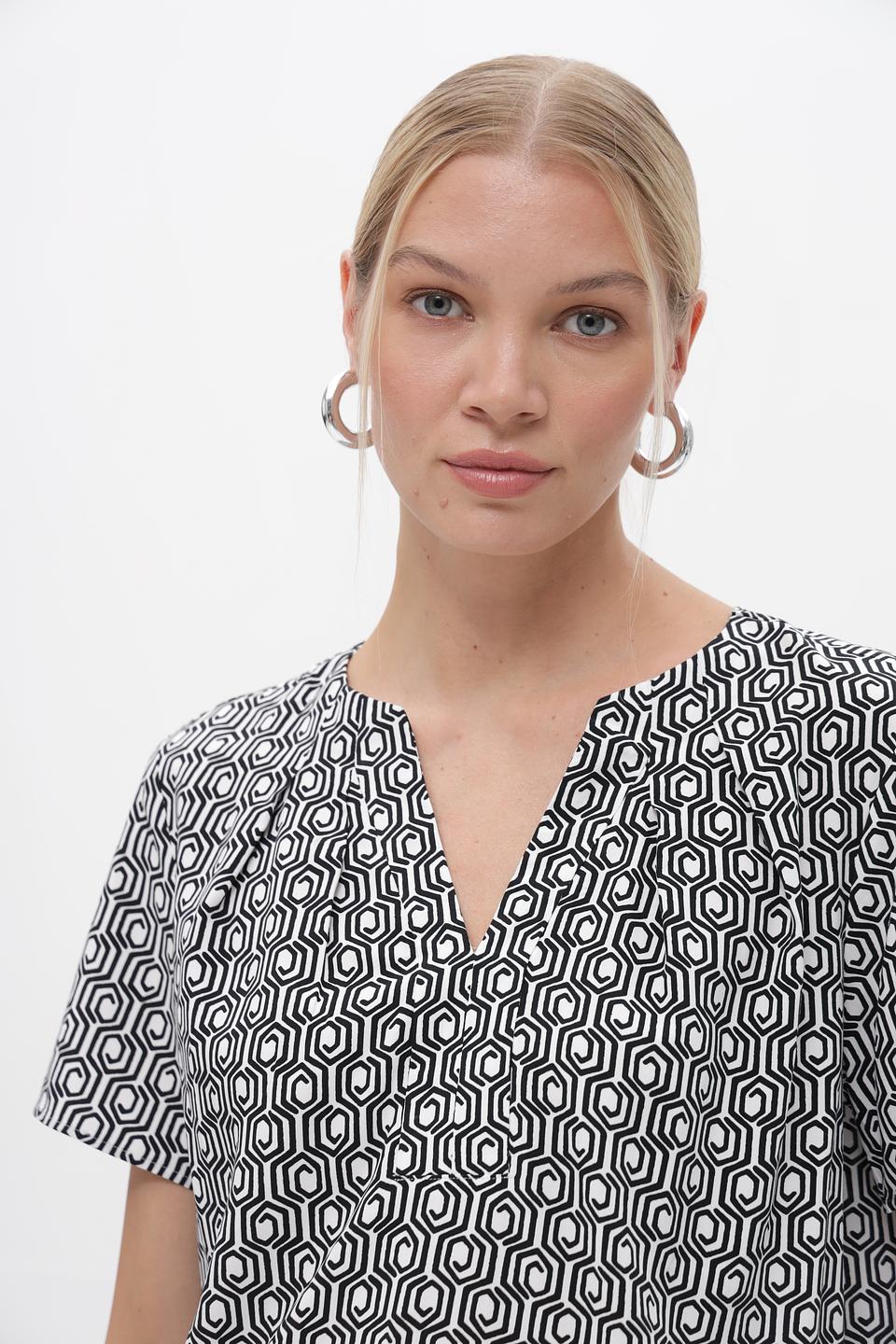 Блузка Gerry Weber с геометрическим принтом