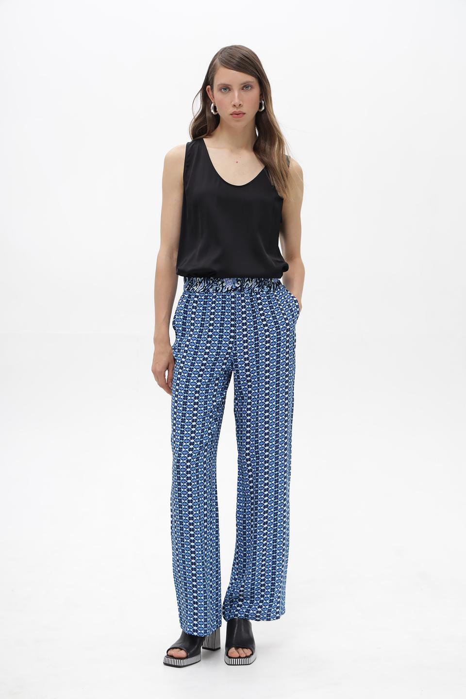 Брюки Olsen с принтом