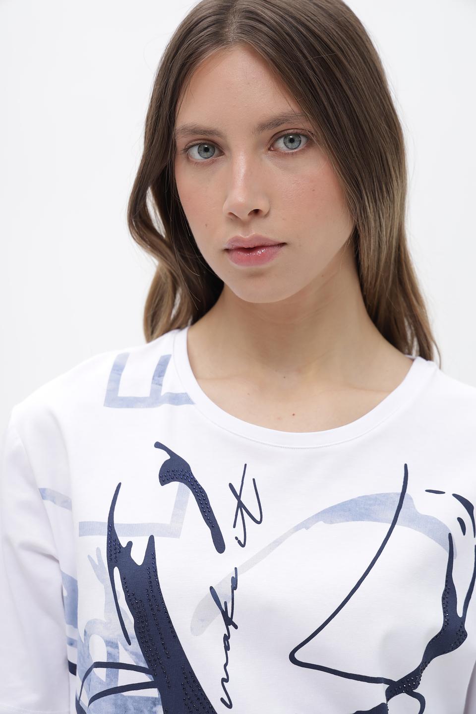 Футболка Rabe collection с принтом