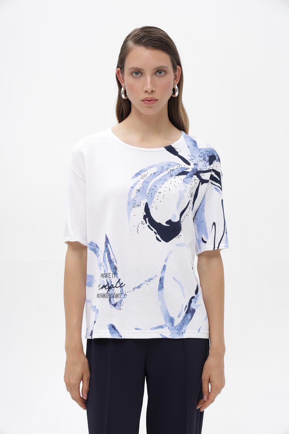 Футболка Rabe collection с принтом