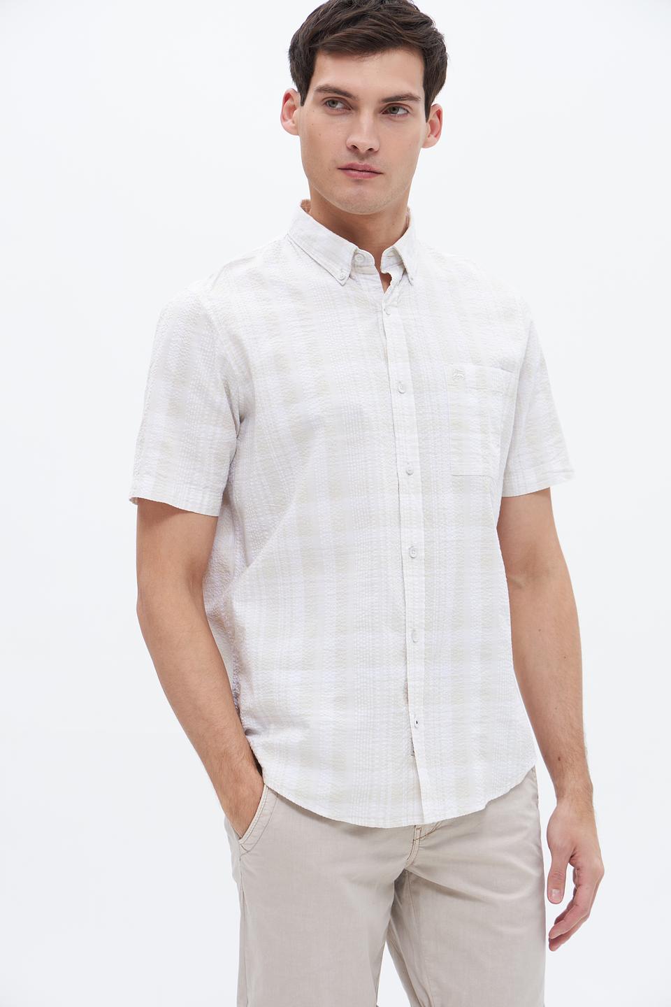 Рубашка кр Lerros мужская в клетку