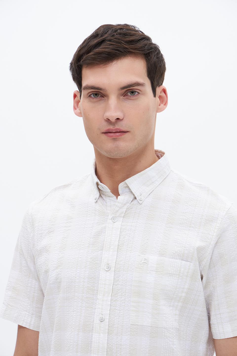 Рубашка кр Lerros мужская в клетку