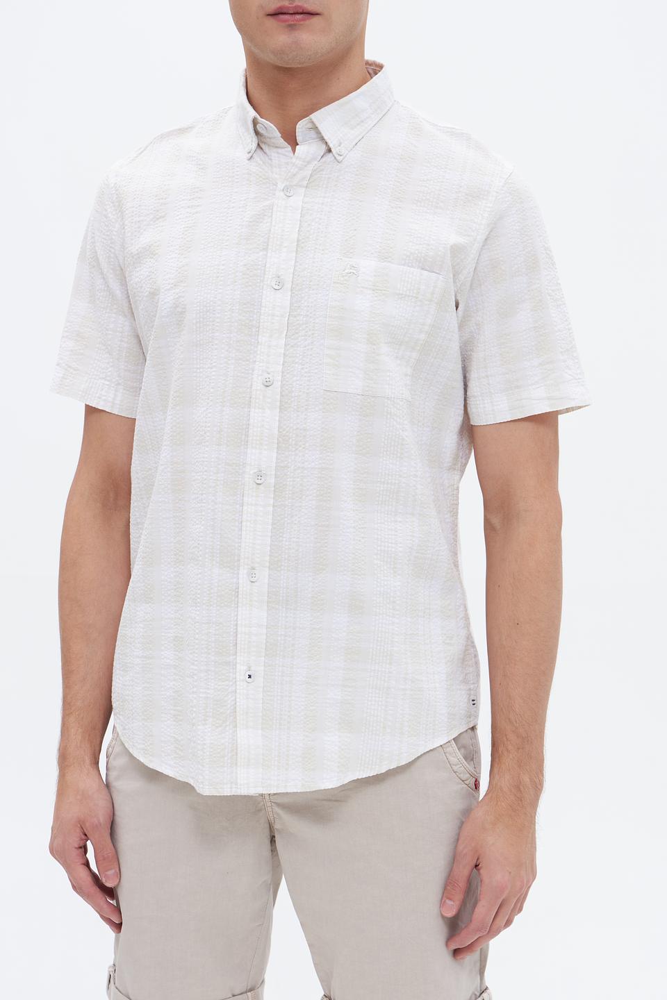 Рубашка кр Lerros мужская в клетку