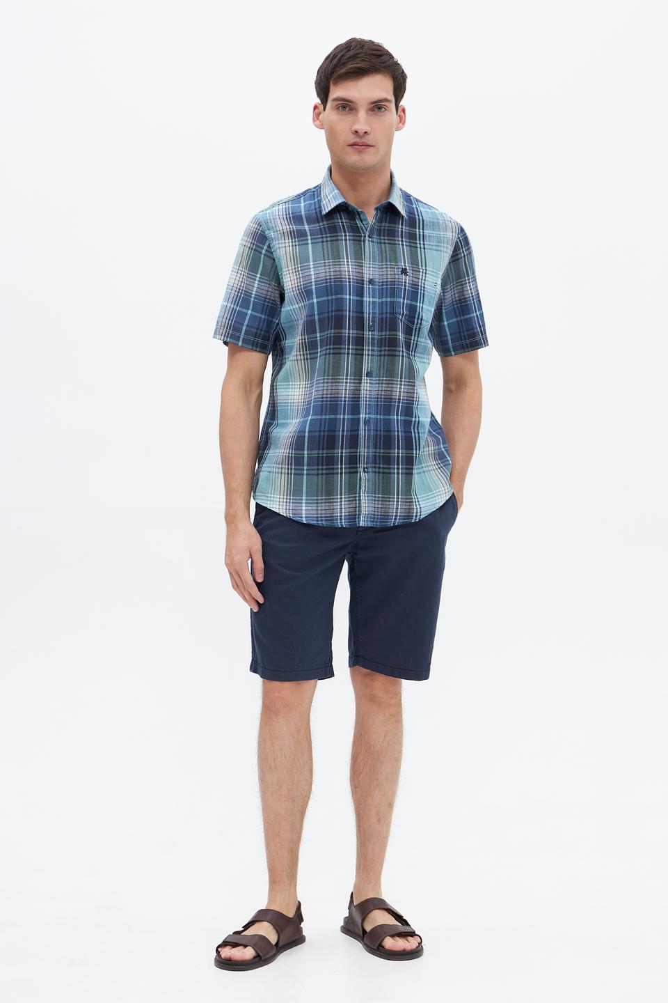 Рубашка кр Lerros в клетку