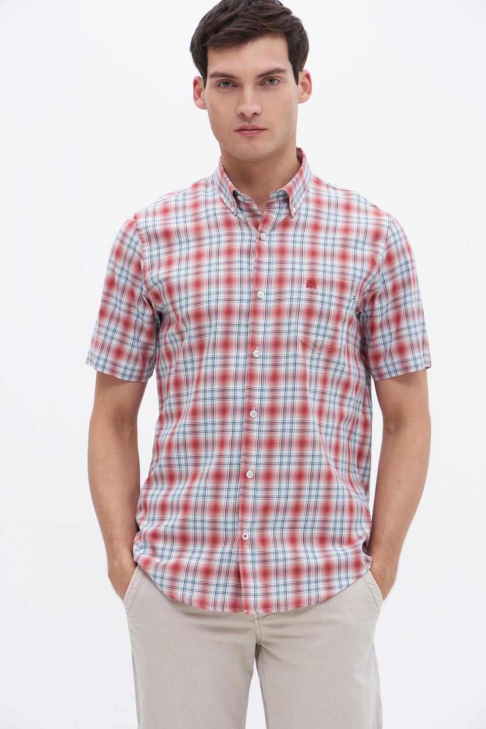 Рубашка кр-рукав в клетку Lerros