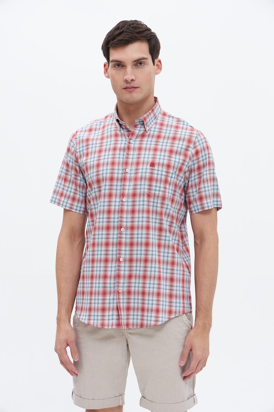 Рубашка кр-рукав в клетку Lerros