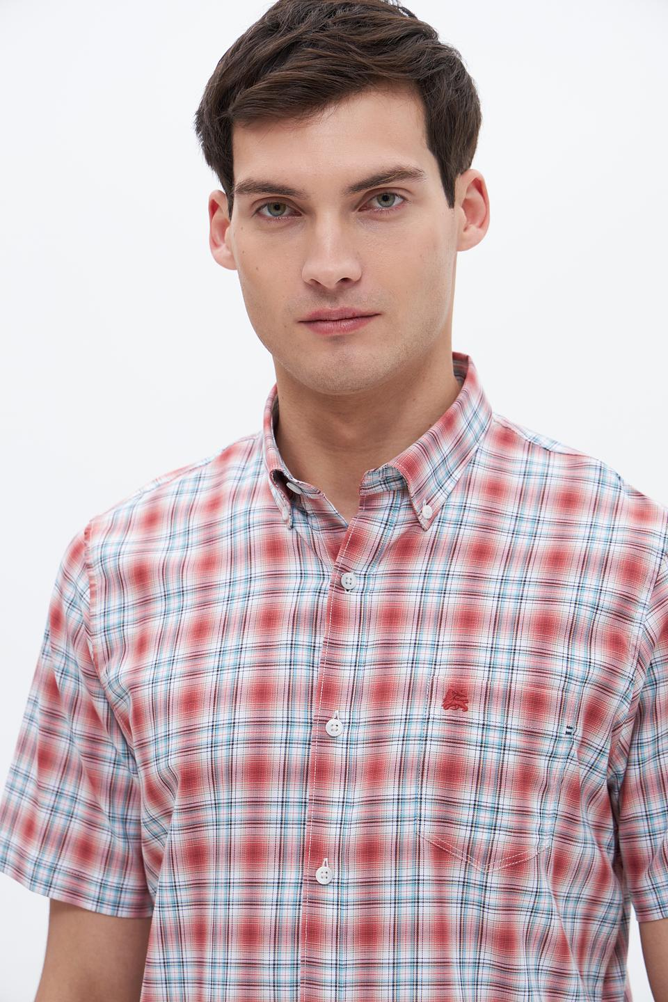 Рубашка кр-рукав в клетку Lerros