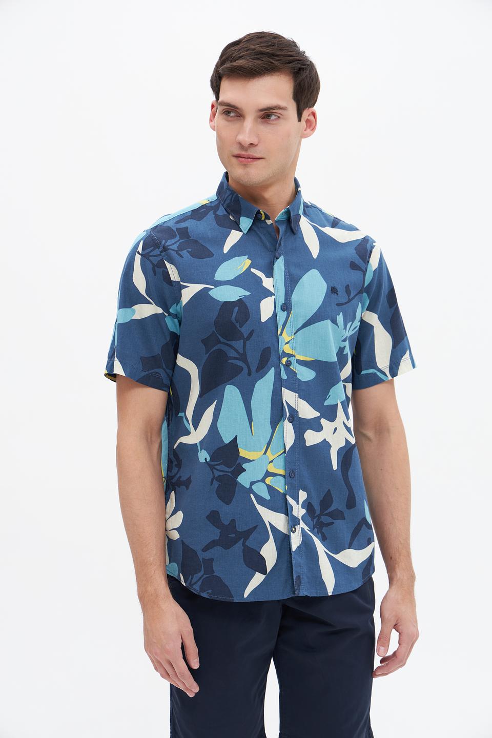 Рубашка кр Lerros с принтом