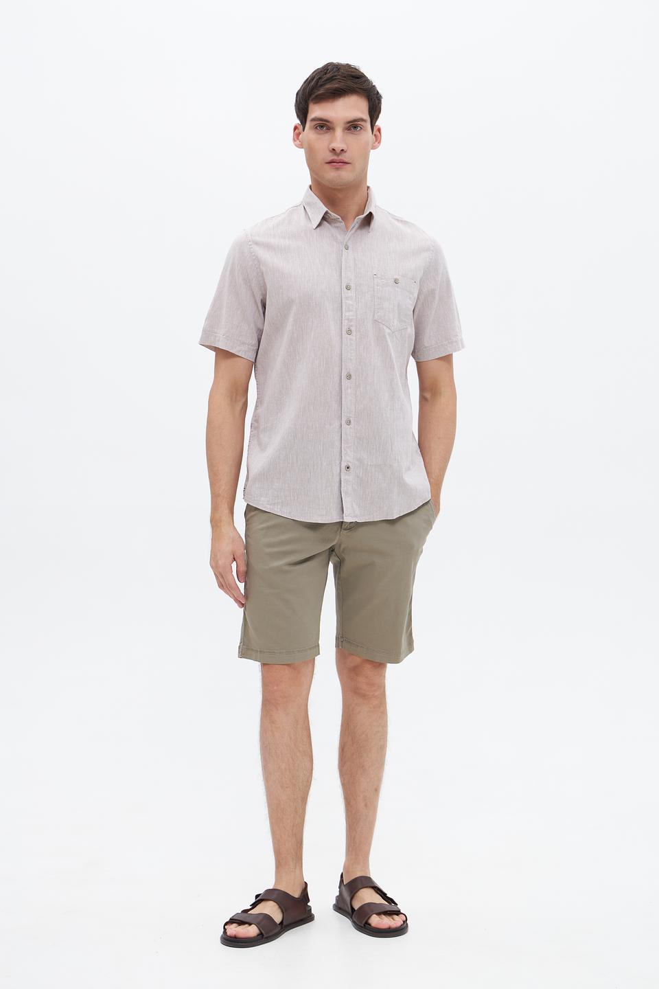 Рубашка кр-рукав Lerros бежевая