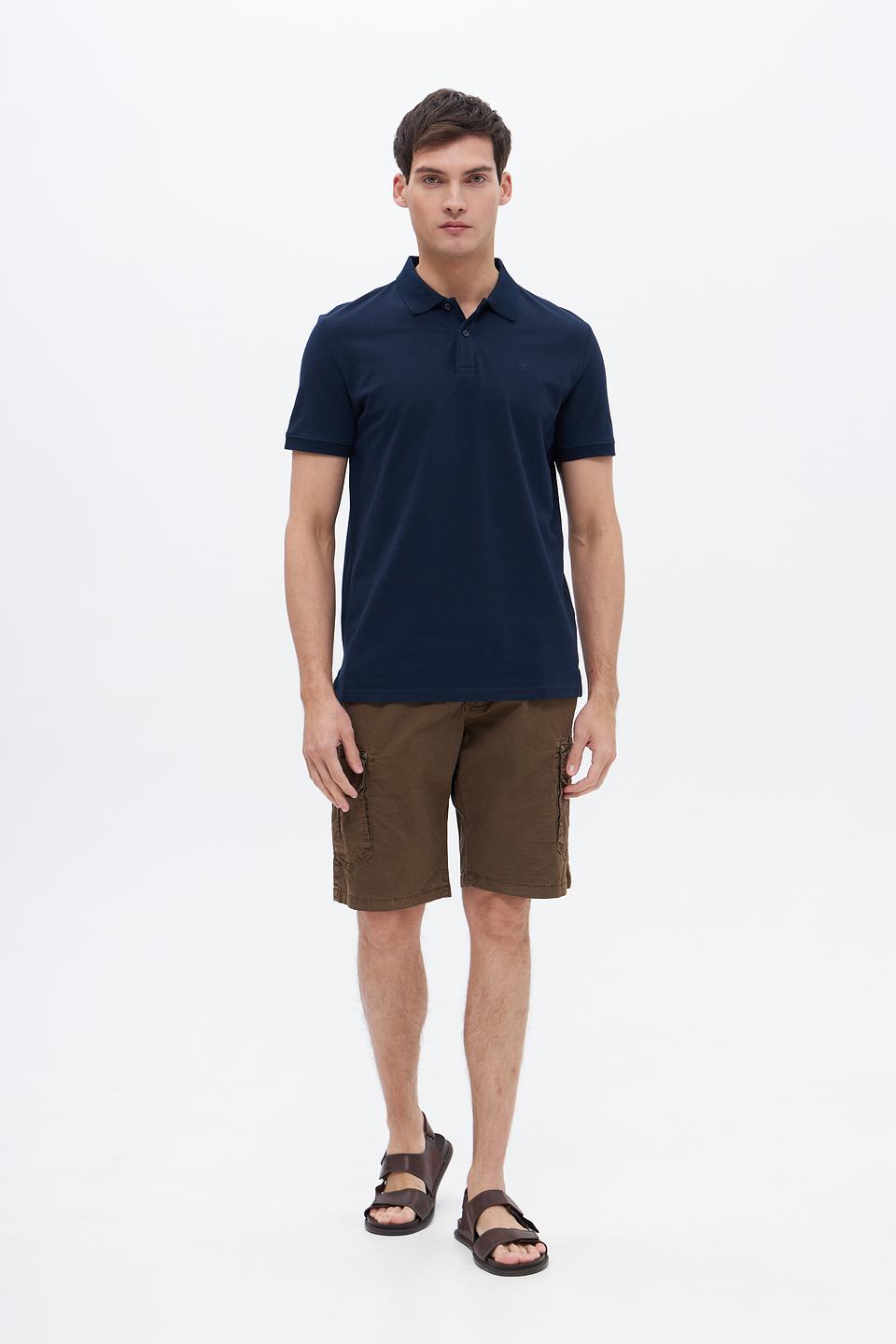 Поло Tom Tailor мужское тёмно-синее