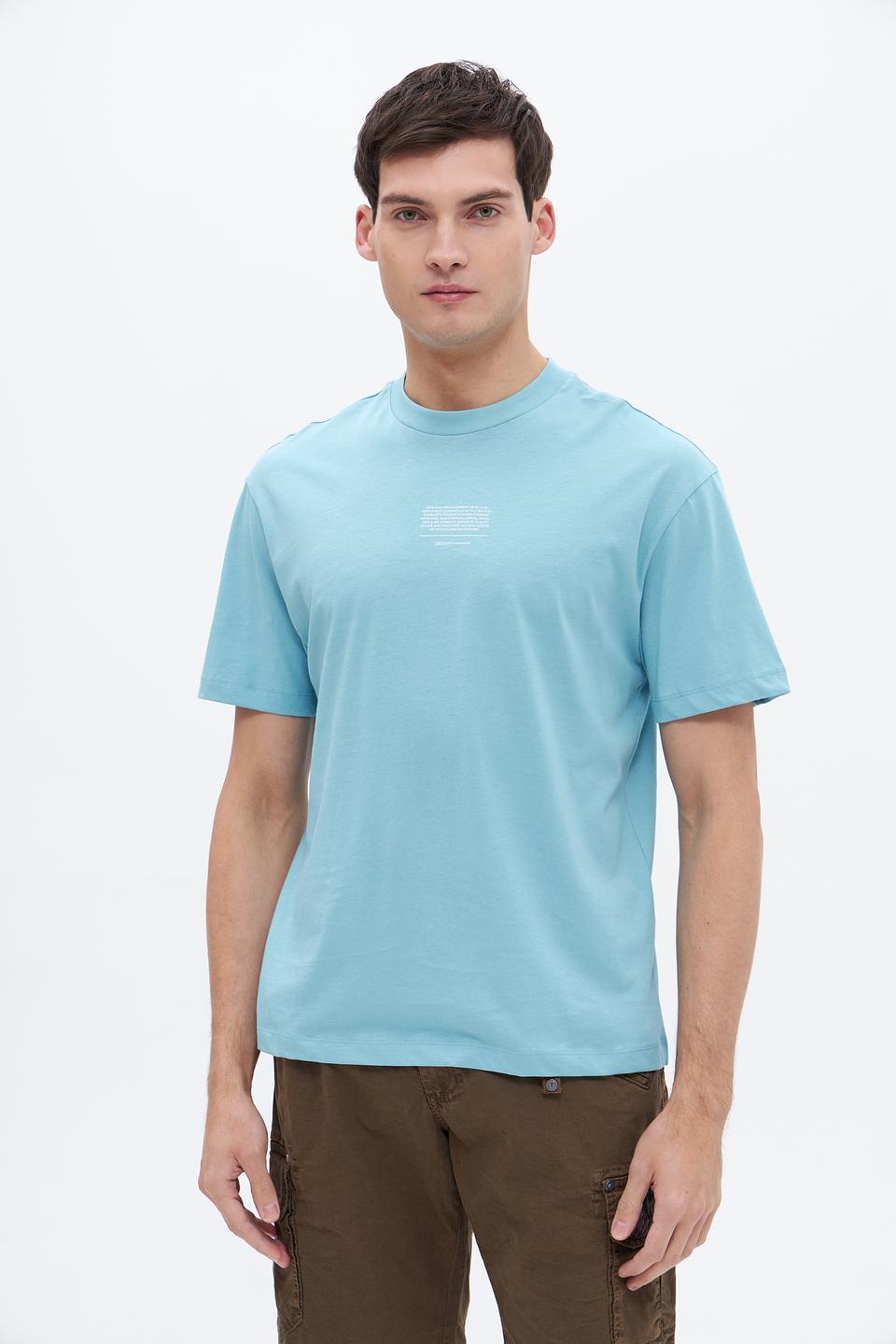 Футболка Tom Tailor denim голубая