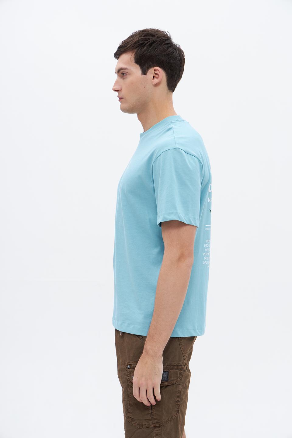 Футболка Tom Tailor denim голубая