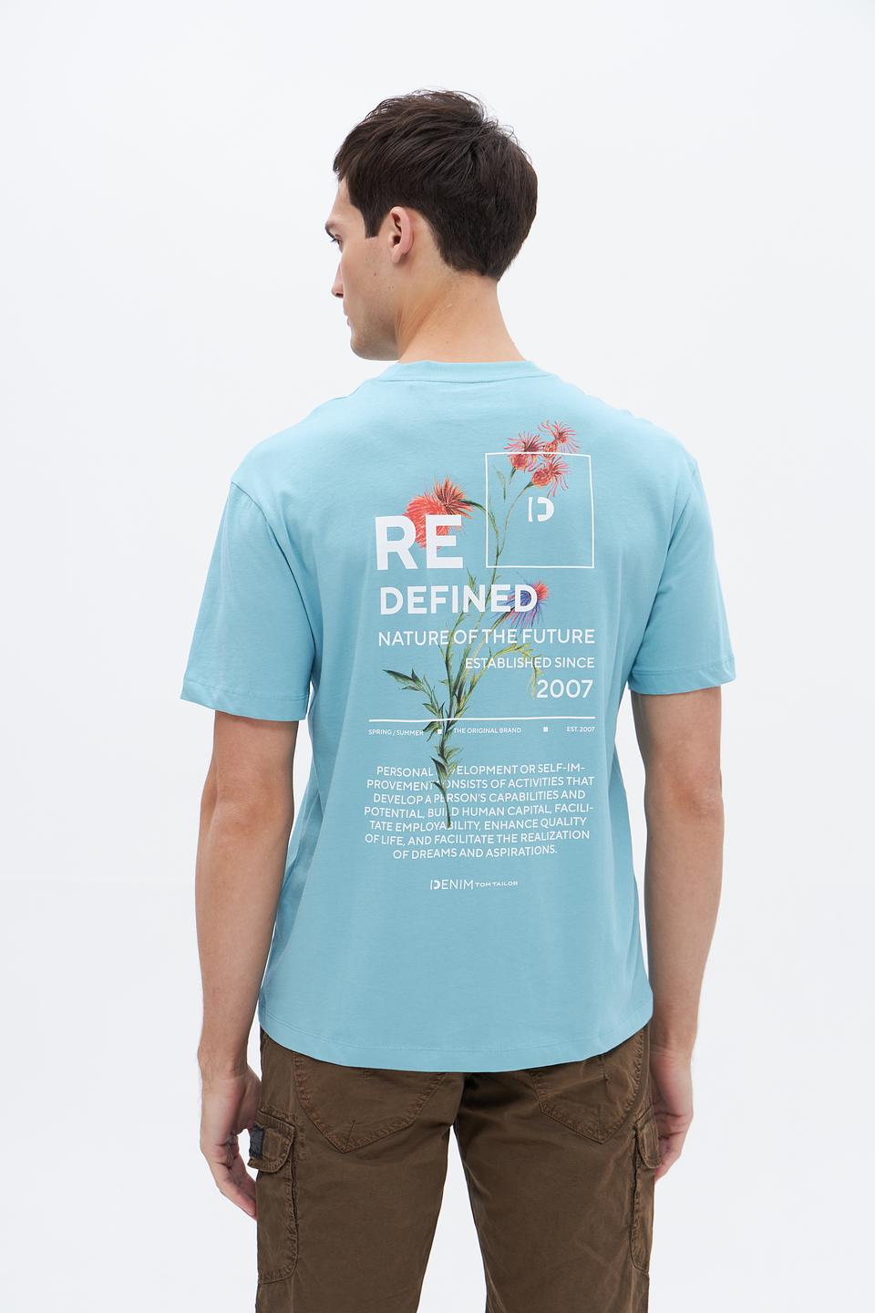 Футболка Tom Tailor denim голубая