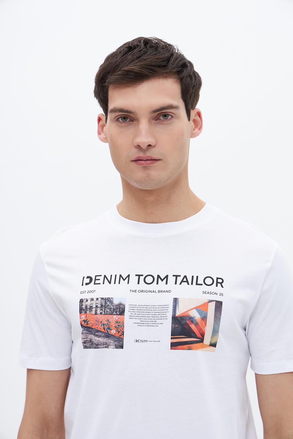 Футболка Tom Tailor denim white