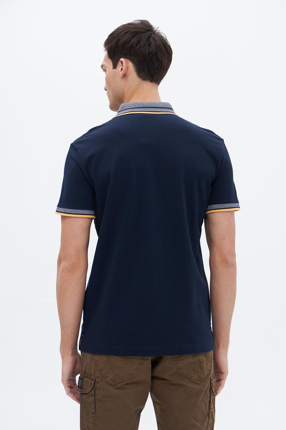 Поло Tom Tailor с контрастной отделкой