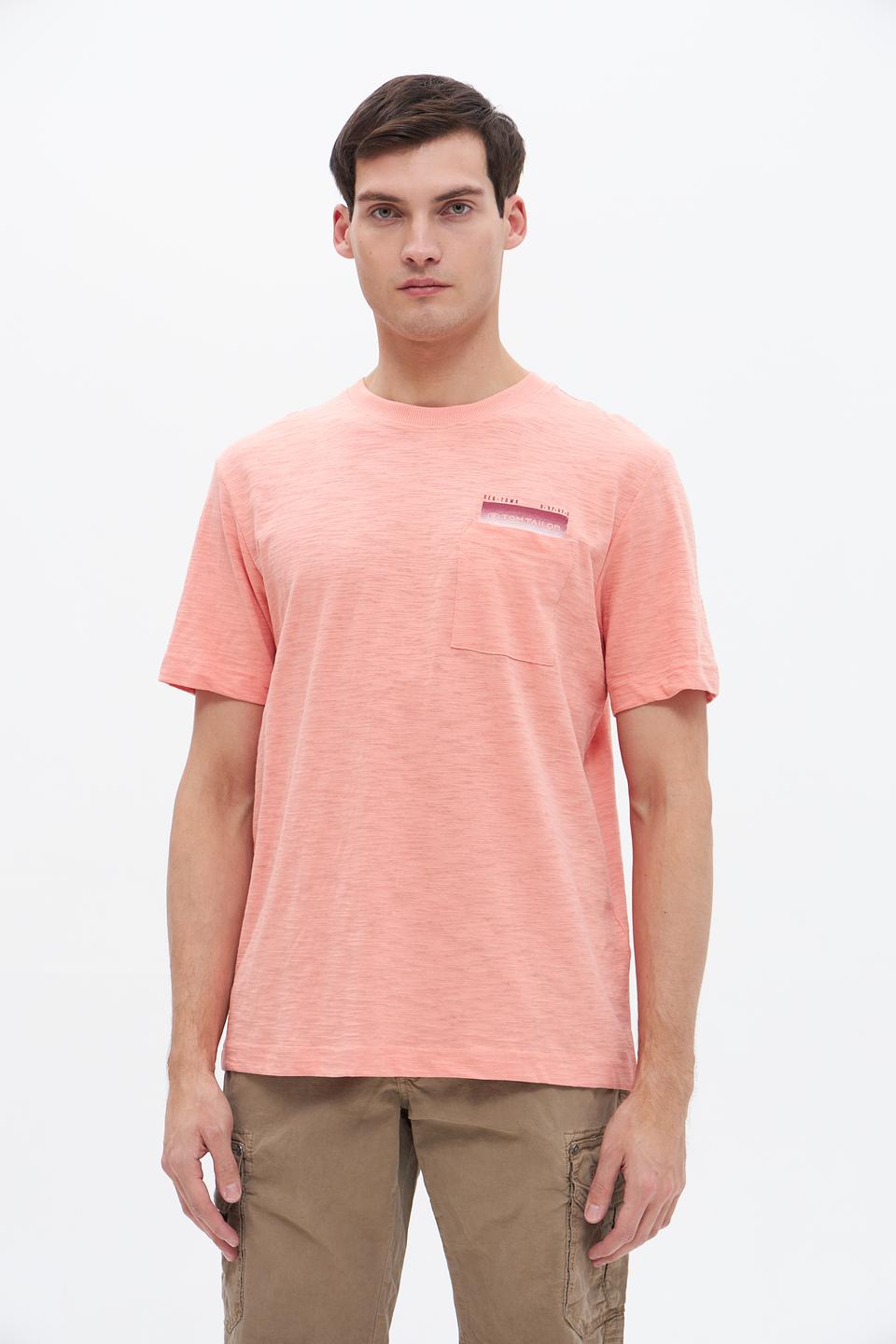 Футболка Tom Tailor персиковая