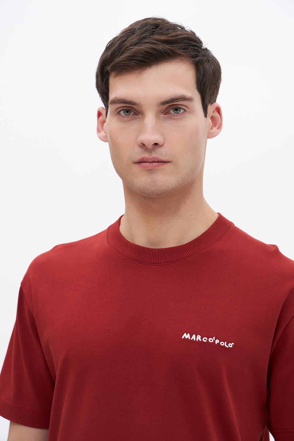 Футболка Marc O Polo бордовая