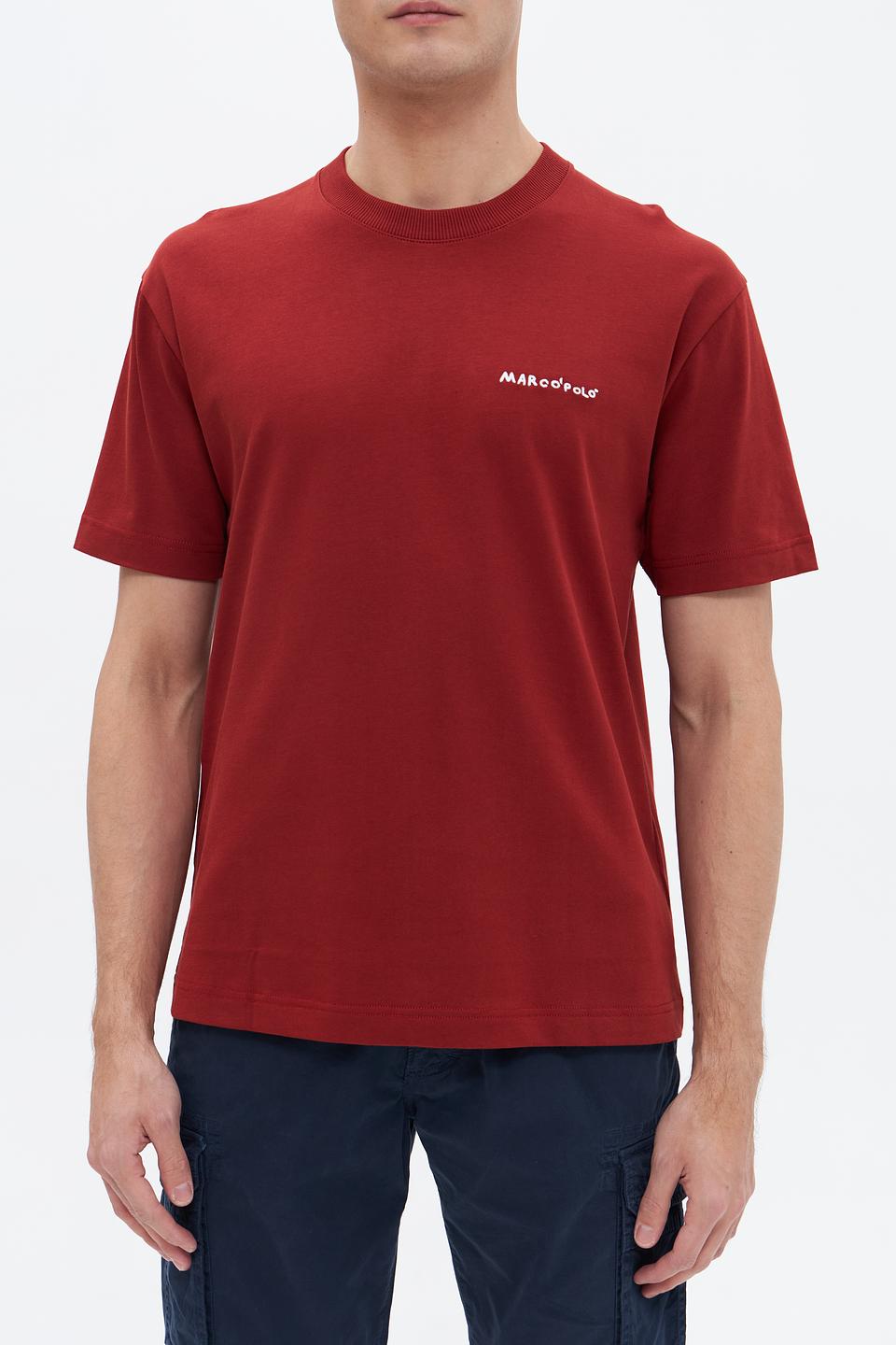 Футболка Marc O Polo бордовая