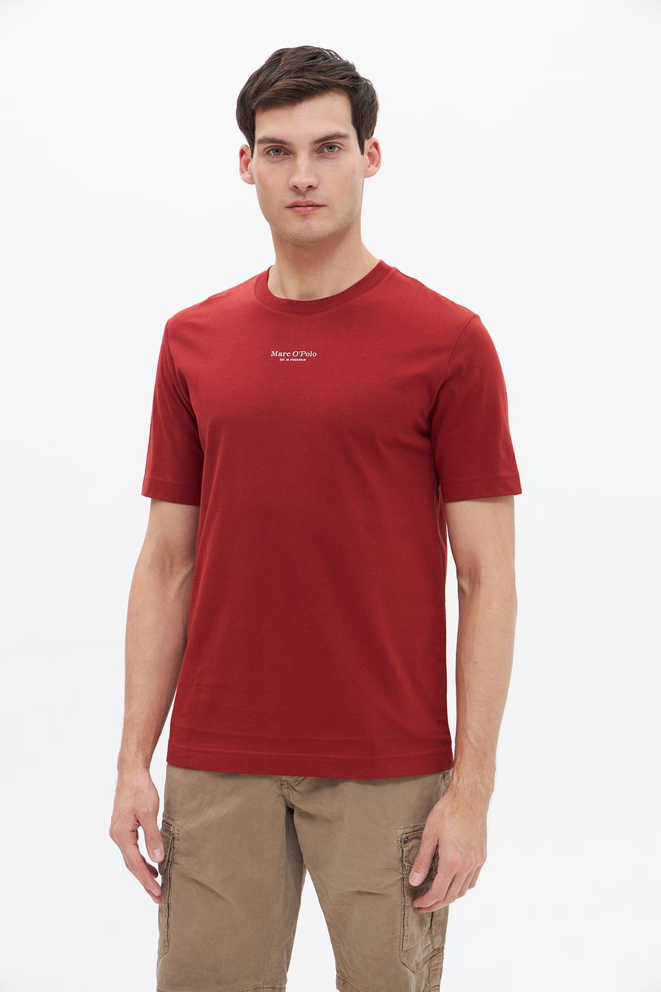 Футболка Marc O Polo бордовая