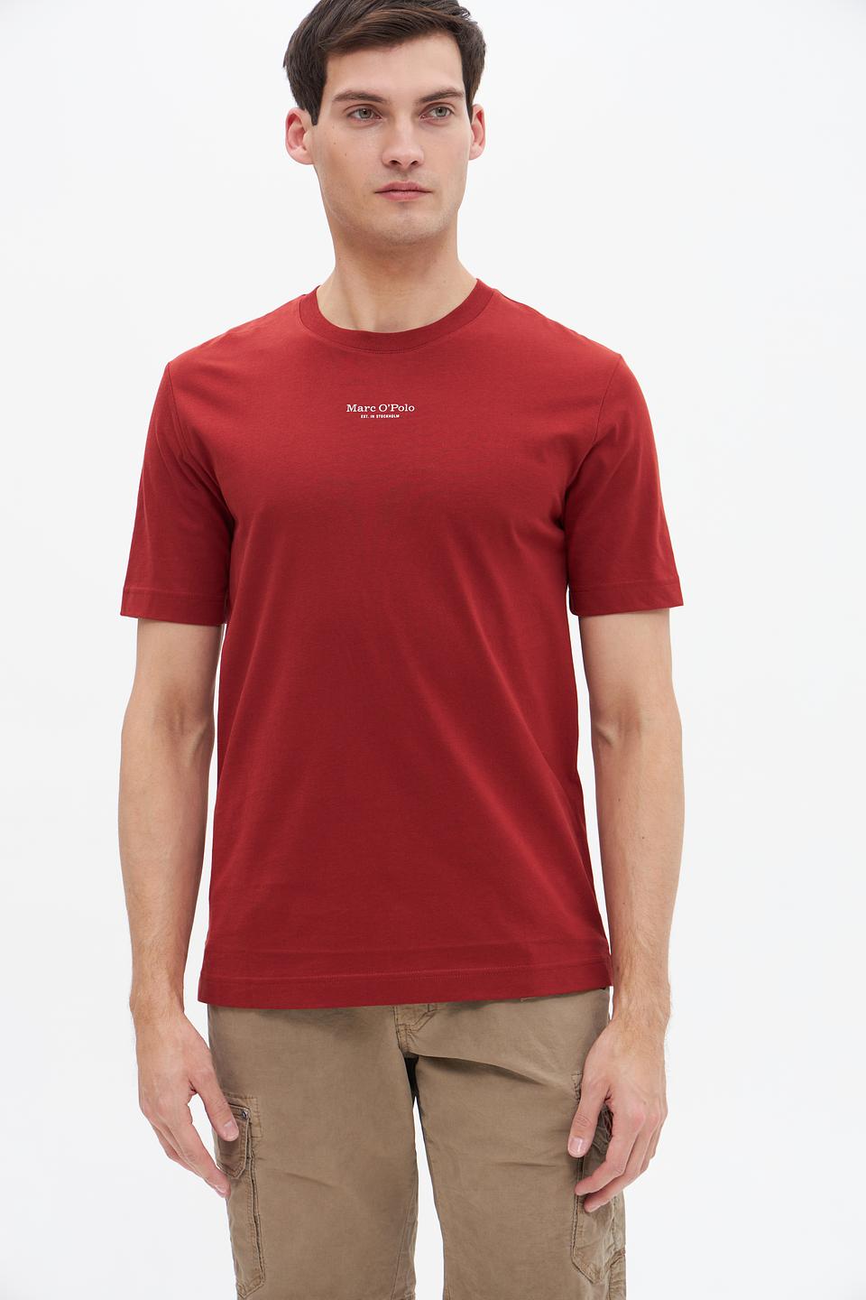 Футболка Marc O Polo бордовая