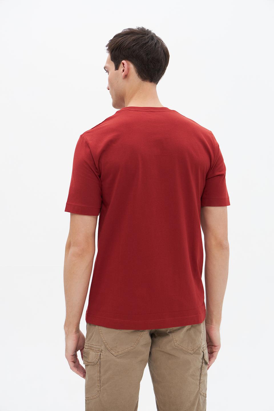 Футболка Marc O Polo бордовая