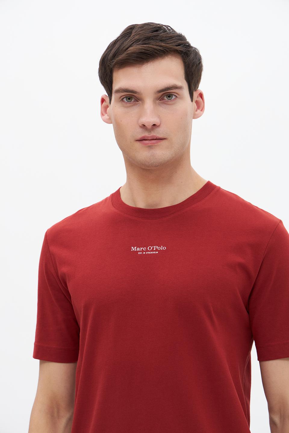 Футболка Marc O Polo бордовая