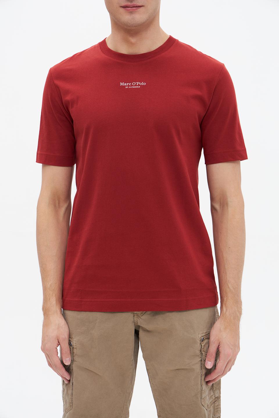 Футболка Marc O Polo бордовая