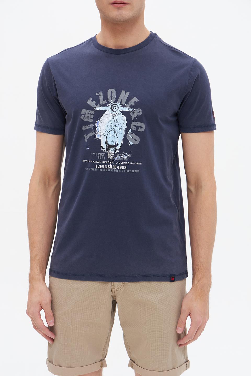 Футболка Time Zone с принтом