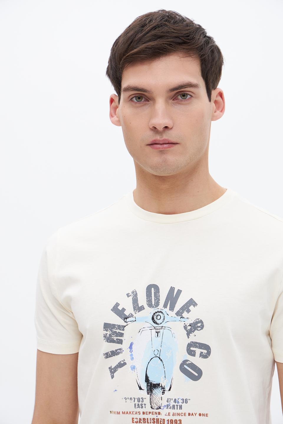 Футболка Time Zone с принтом