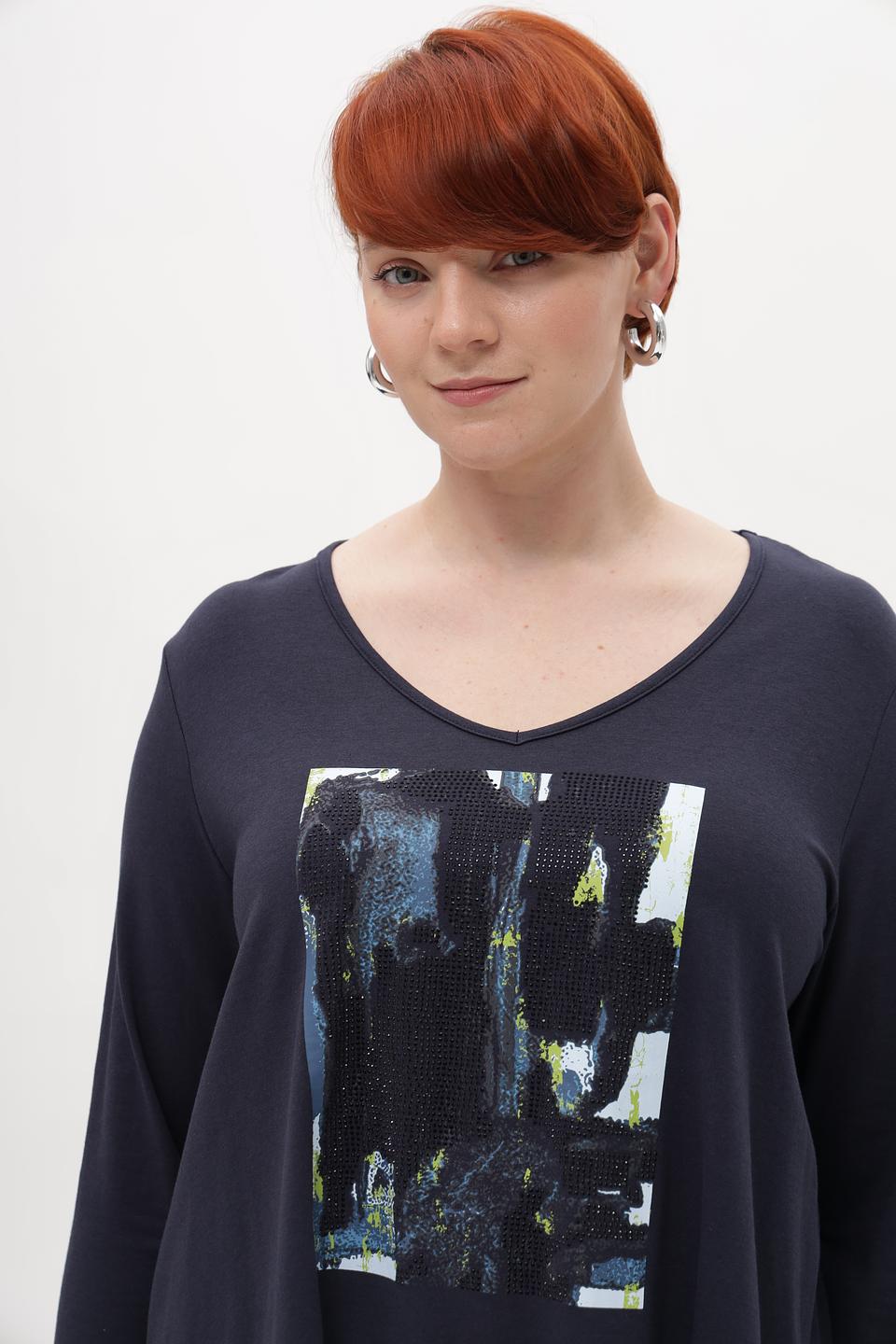 Футболка Samoon с принтом