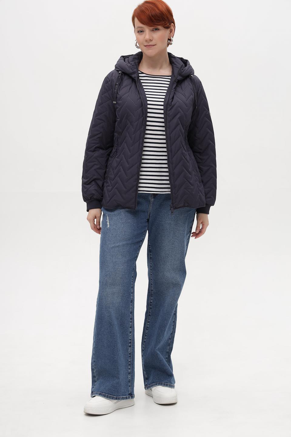 Куртка Lebek стеганая темно-синяя