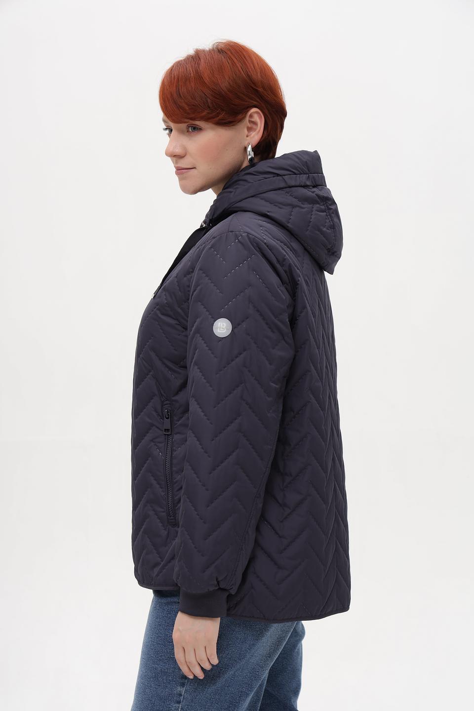 Куртка Lebek стеганая темно-синяя