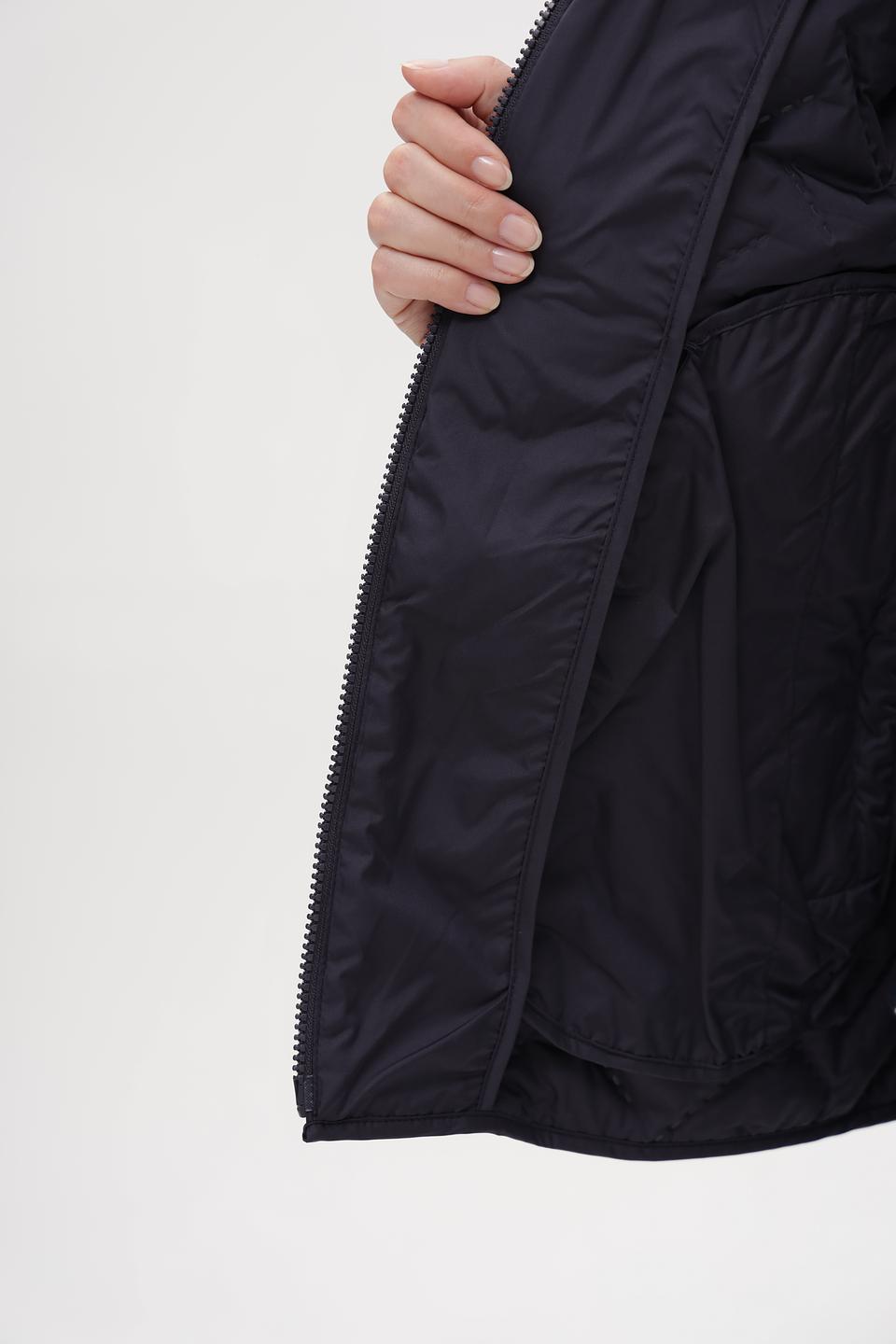 Куртка Lebek стеганая темно-синяя