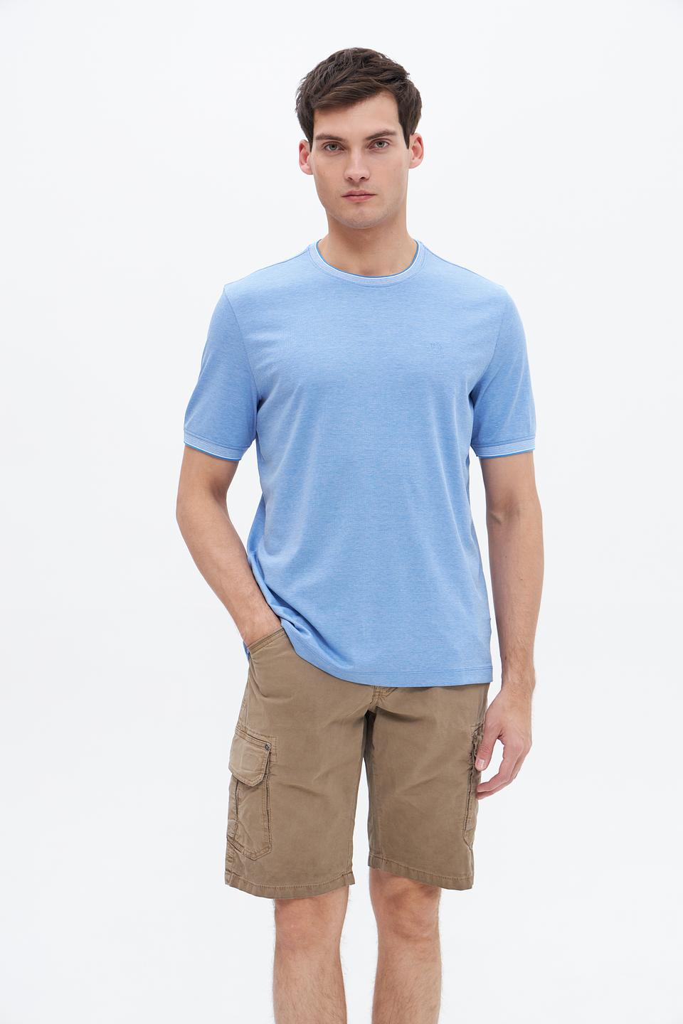 Футболка Bugatti голубая