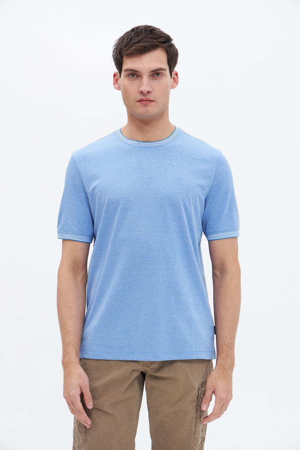 Футболка Bugatti голубая