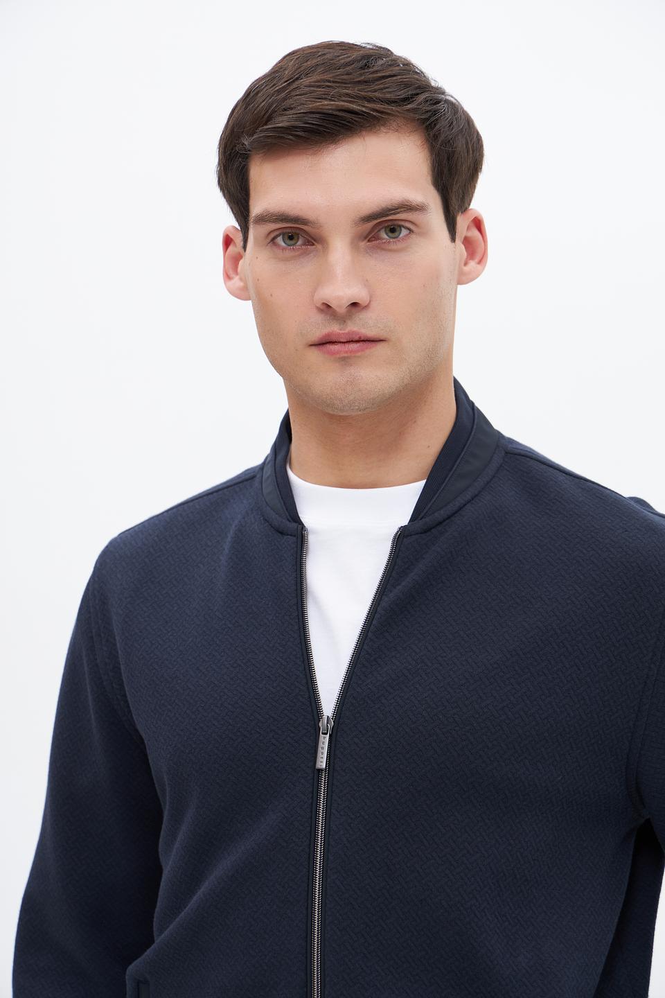 Кардиган Bugatti мужской тёмно-синий