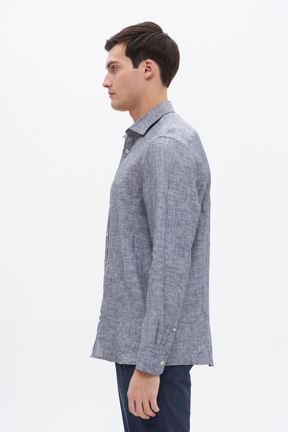 Рубашка Bugatti лен