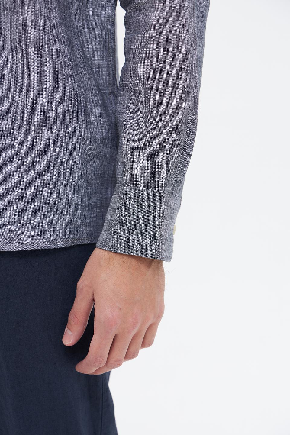 Рубашка Bugatti лен