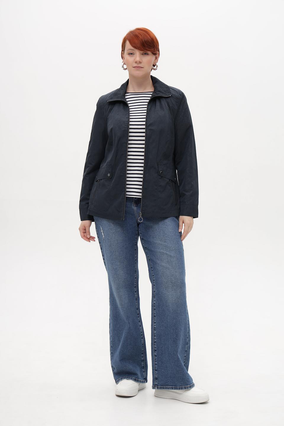 Куртка Lebek женская тёмно-синяя