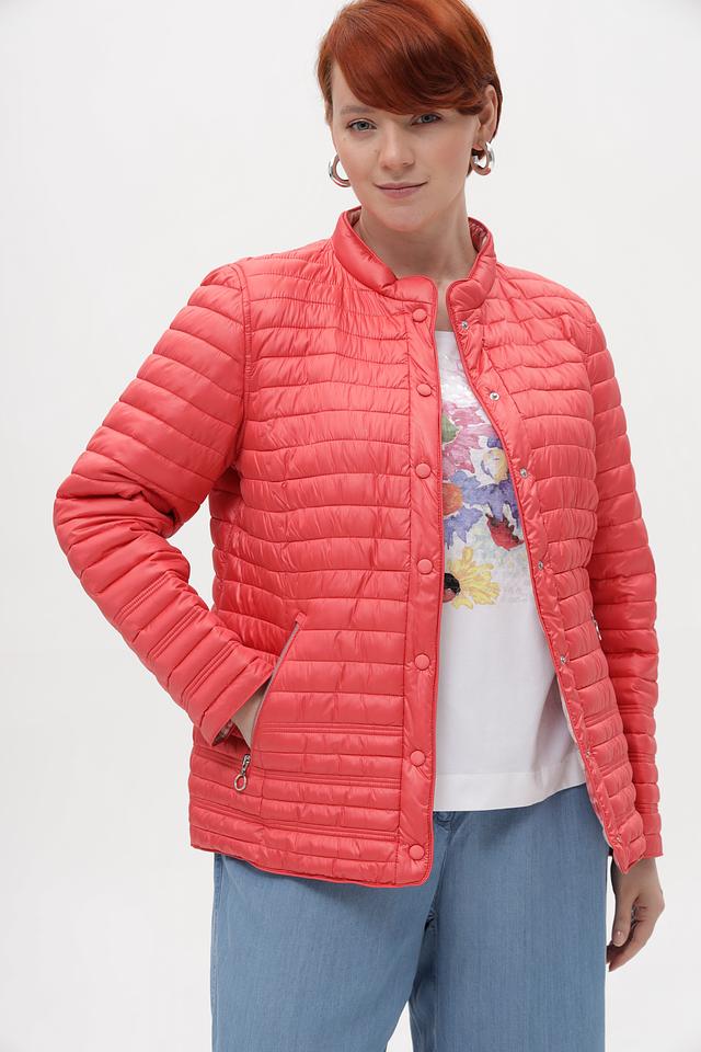Куртка Lebek стеганая розовая