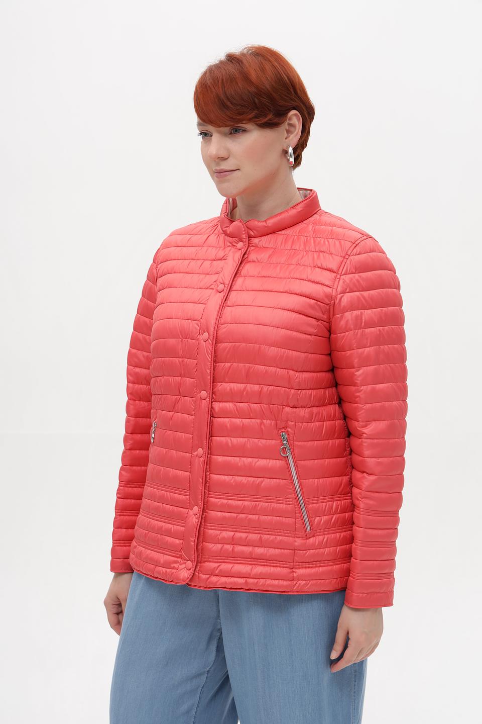 Куртка Lebek стеганая розовая
