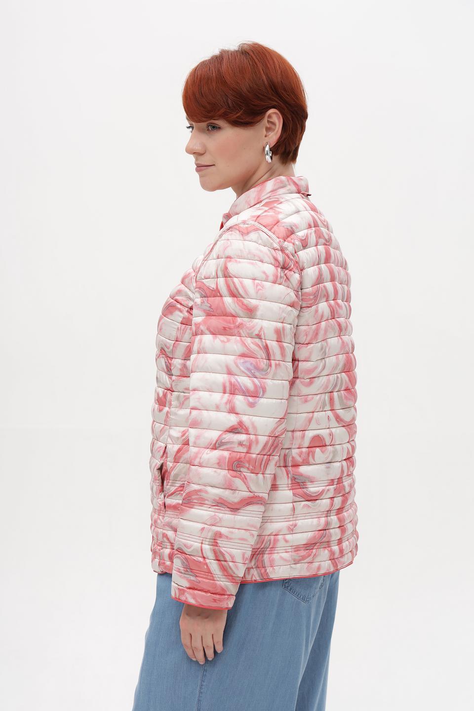 Куртка Lebek стеганая розовая