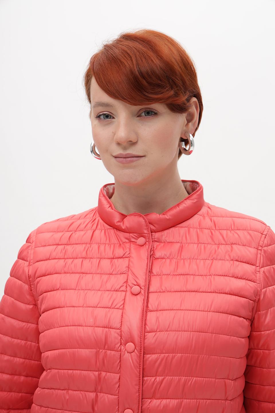 Куртка Lebek стеганая розовая