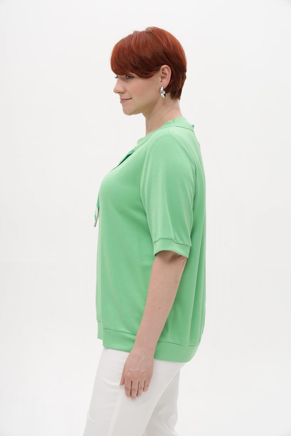 Пуловер Via Appia с лентами лайм