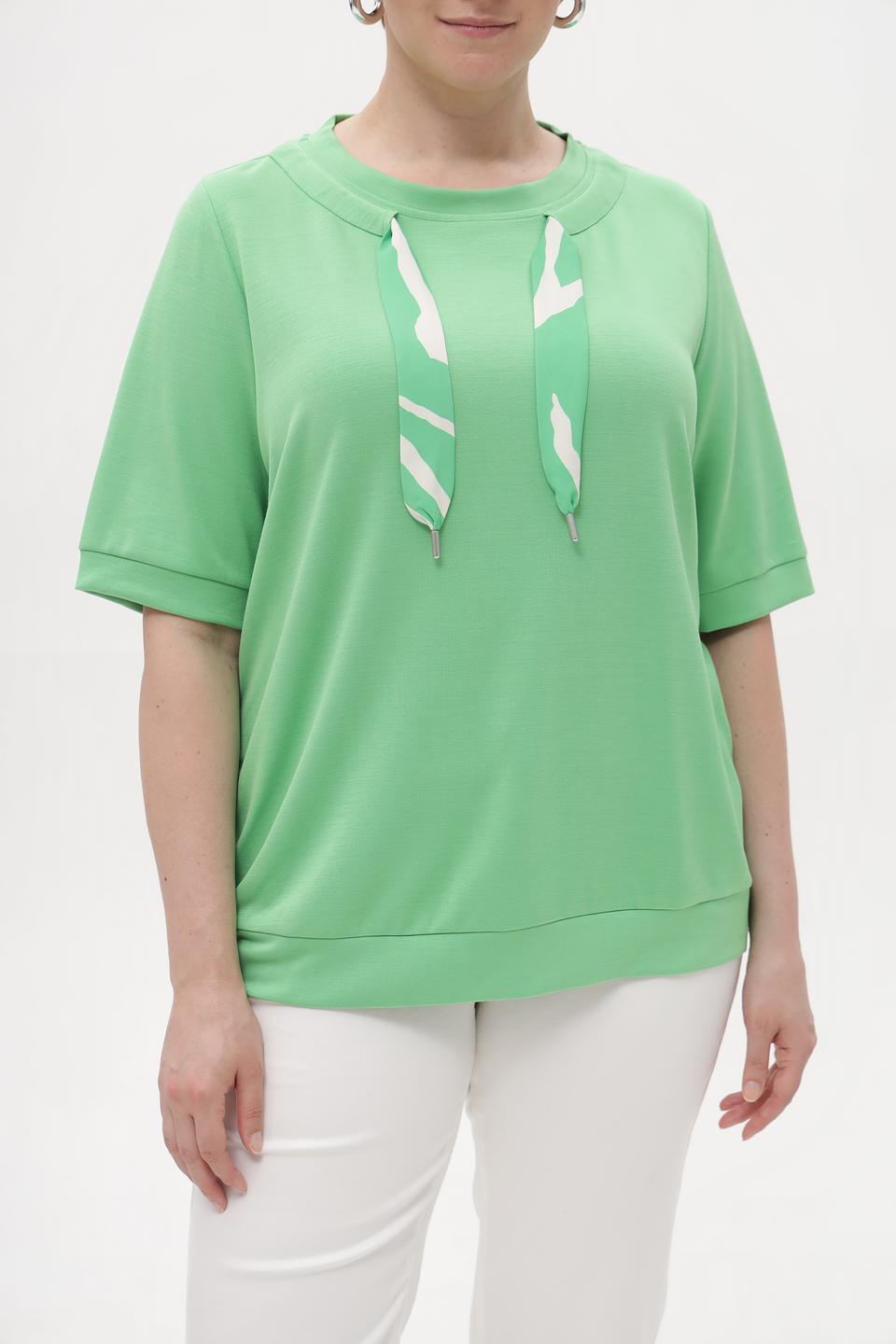 Пуловер Via Appia с лентами лайм