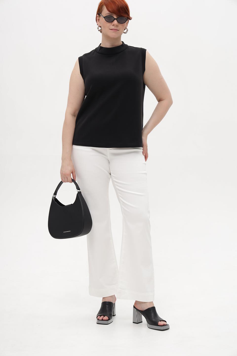 Топ Gerry Weber чёрный с горловиной