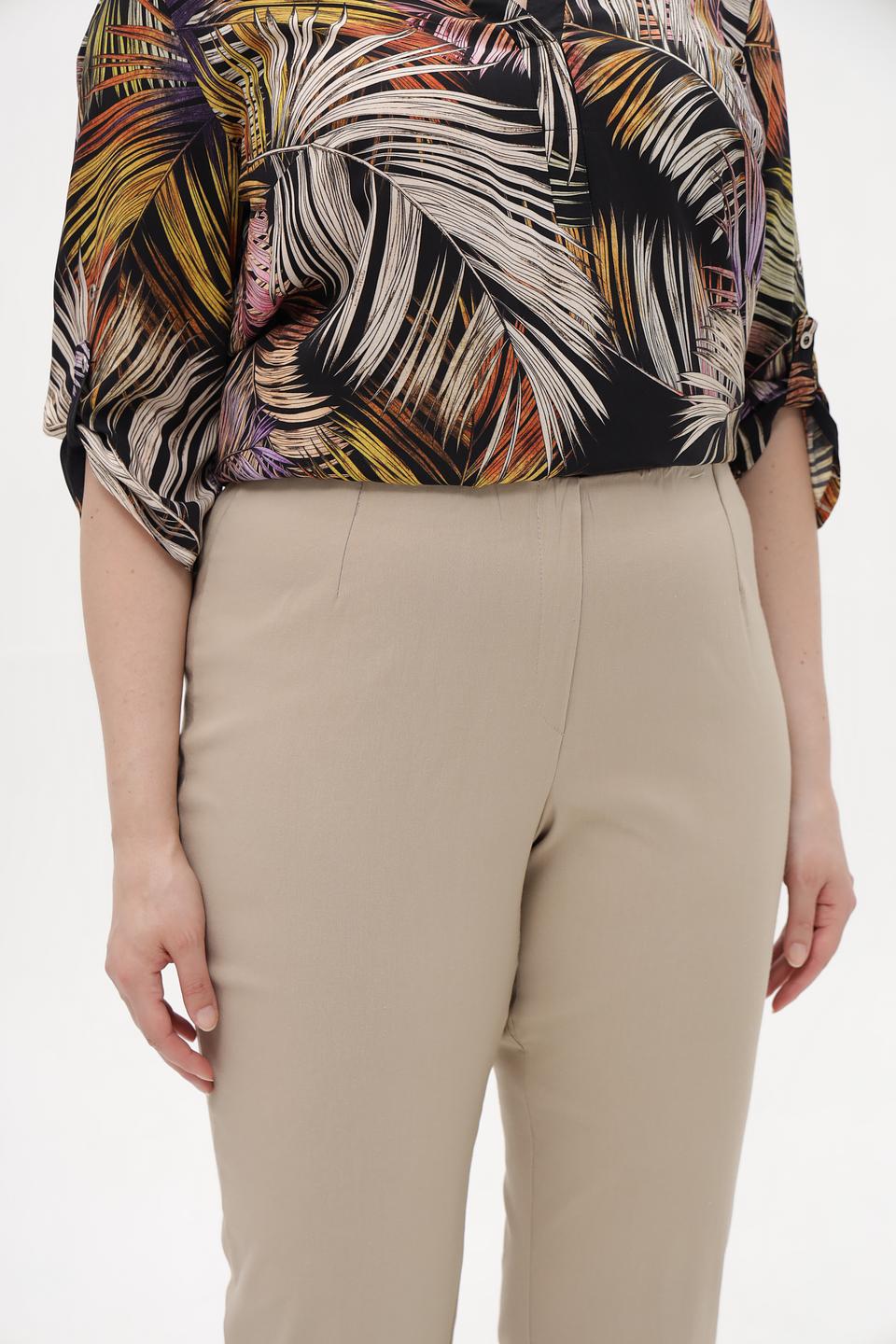 Брюки классические Doris Streich бежевые