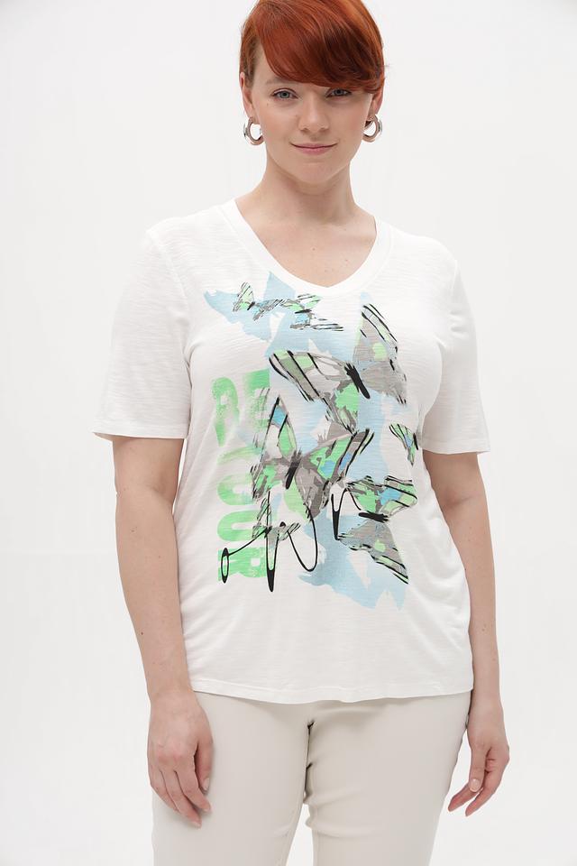 Футболка Barbara Lebek с принтом